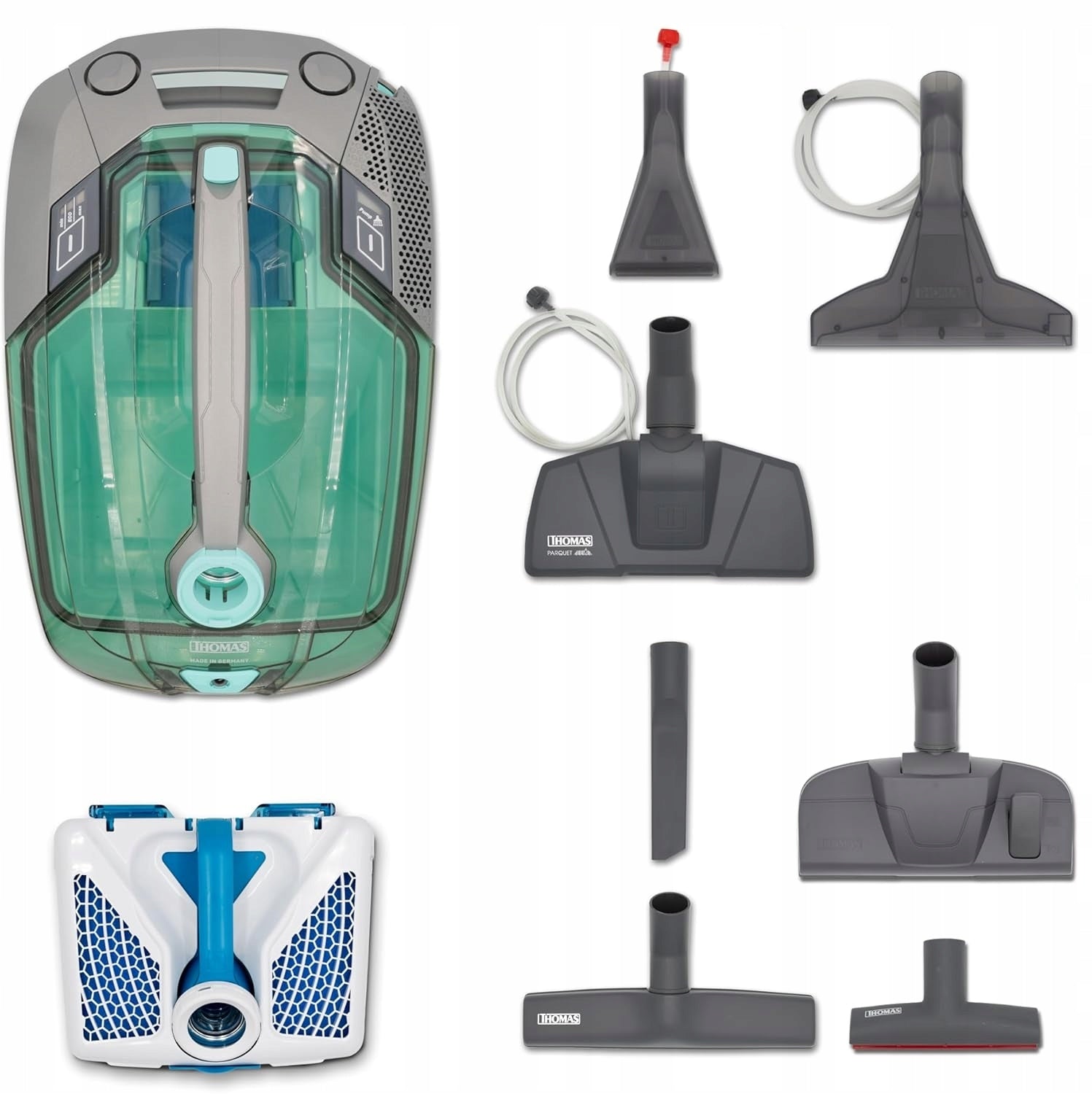 THOMAS Aqua+ Multi Clean X10 Parquet washing vacuum cleaner washes 788577 Packaging status original