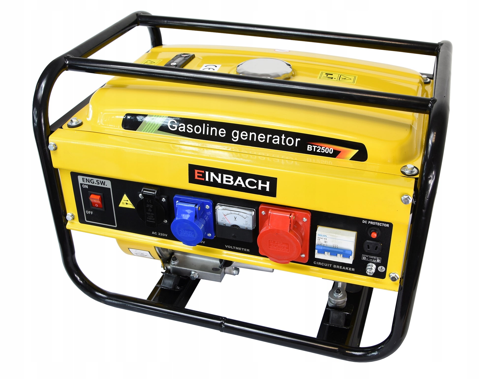 THREE-PHASE GENERATOR SET 7,5KM AVR 12V 230V 400V 5500W