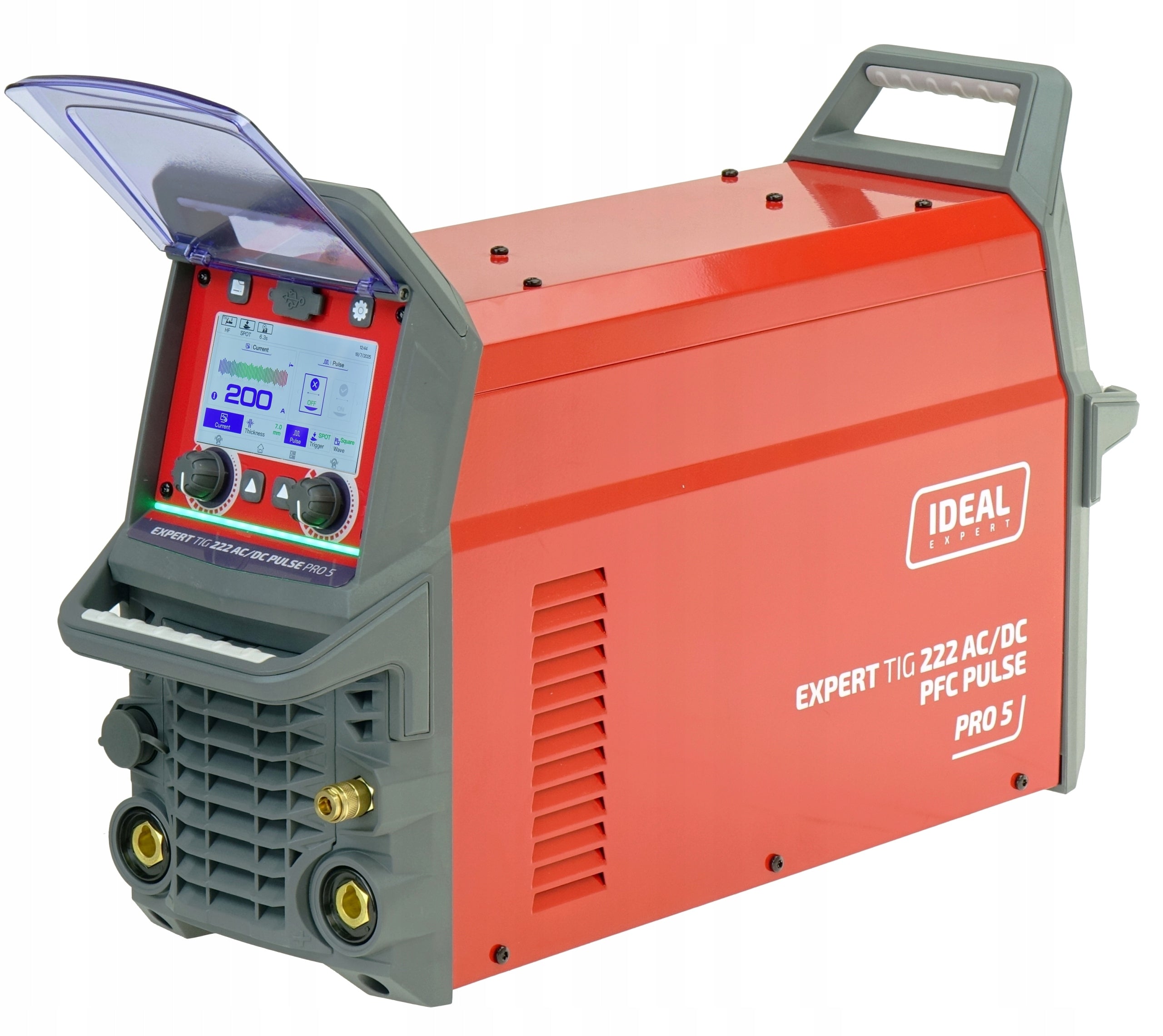 TIG AC DC Ideal Expert 222 PULS HF Synergy SPOT 200A 2T 4T SMART Manufacturer code EXTIG222AC