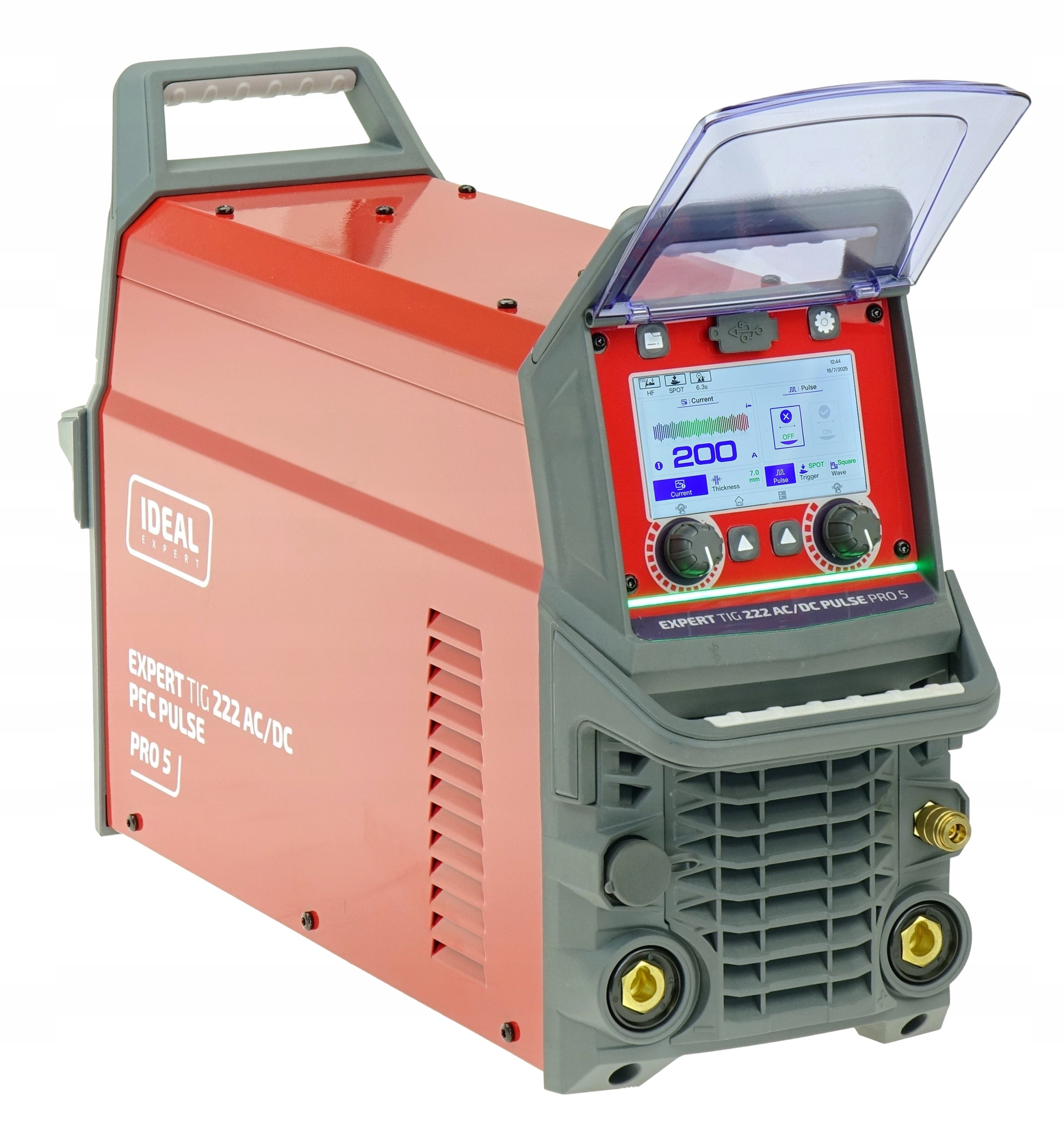 TIG AC DC Ideal Expert 222 PULS HF Synergy SPOT 200A 2T 4T SMART Packaging status original
