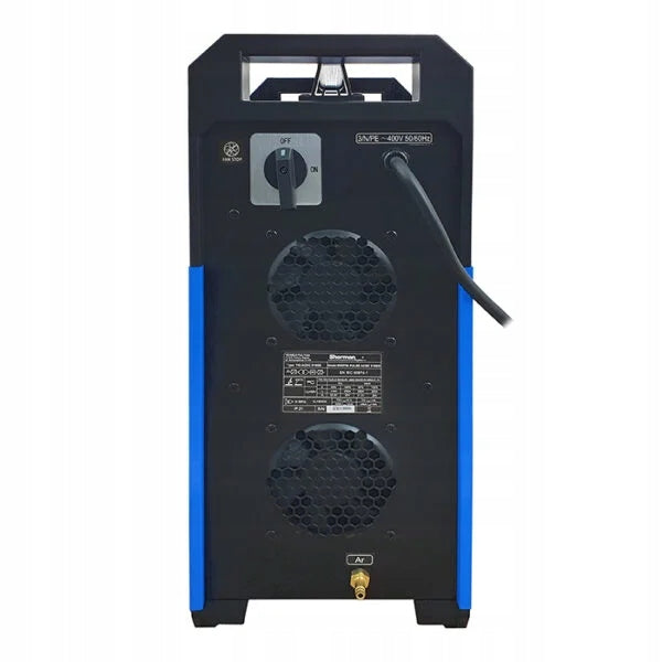 TIG Sherman DIGITIG 315GD Pulse AC/DC 315A IGBT HF MMA VRD Supply voltage (V) 400