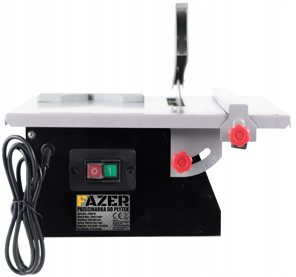 TILE SAW CUTTER TABLE SAW COUNTRY GLAZE 2000W + Packaging status original