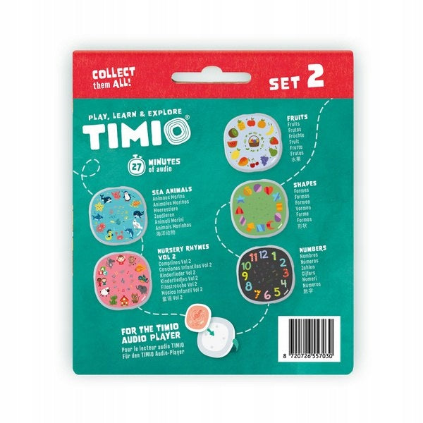 TIMIO Disk Set 2 TMD-02E Manufacturer code 8720726557030