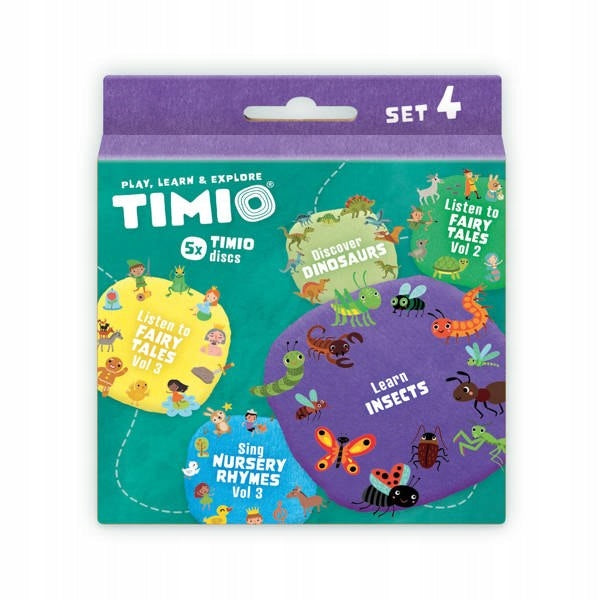 TIMIO Disk Set 4 TMD-04E Packaging status original