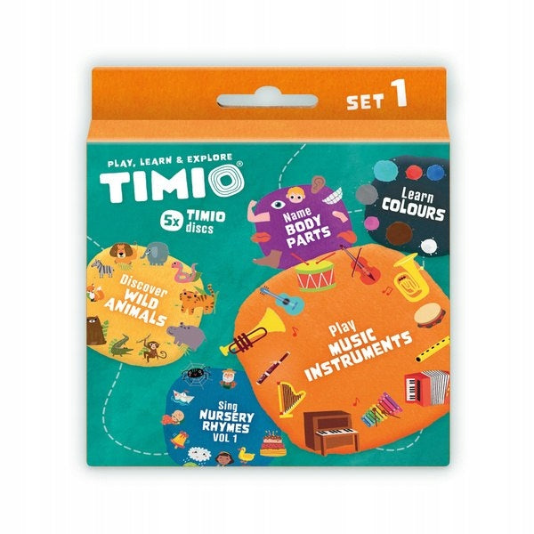 TIMIO Toy Disc Set 1 TMD-01E Packaging status original