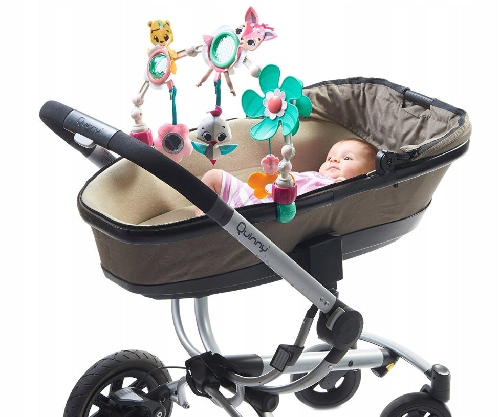 TINY LOVE BOW HEADBAND FOR CAR SEAT STROLLER LOUNGER World Little Princess Brand Tiny Love