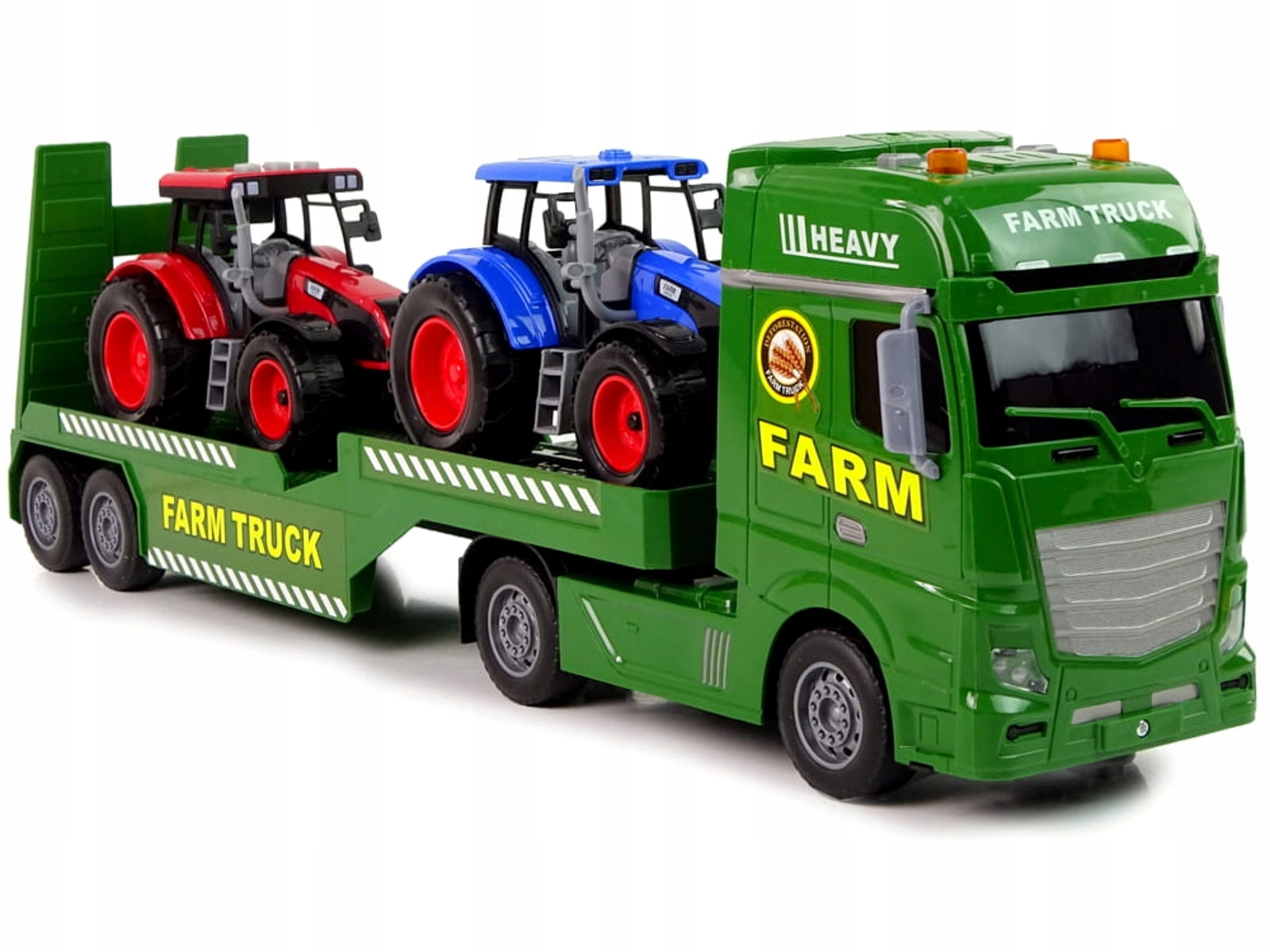 TIR truck with semi-trailer tractor 2x agricultural tractor light farmer set Manufacturer code QL93720