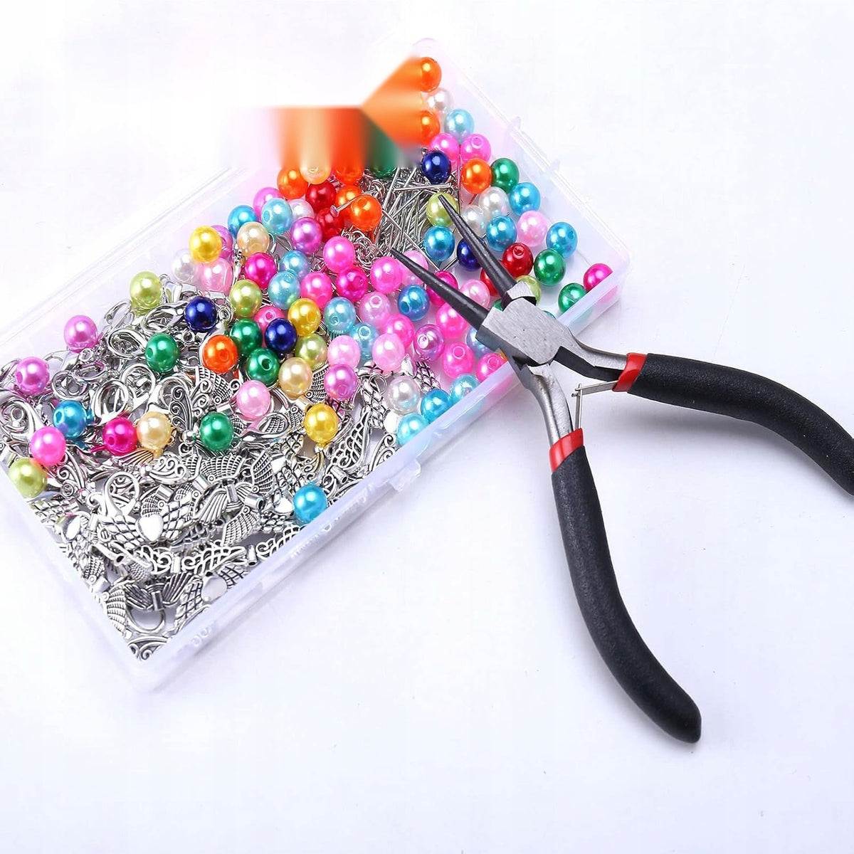 TO SET OF 50 ANGELS BEADED KEYCHAINS PENDANTS DIY Brand no brand