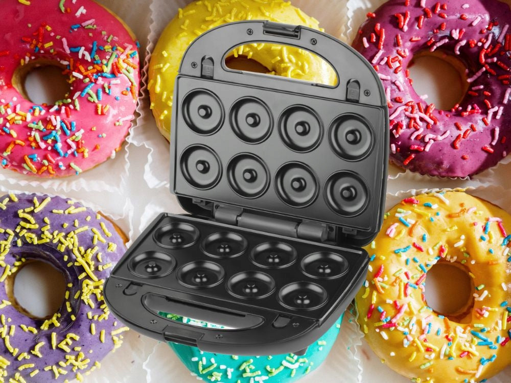 TOASTER 3IN1 TOASTER WAFFLE IRON DONUT REPLACEMENT PLATES 850W NONSTICK Packaging status original