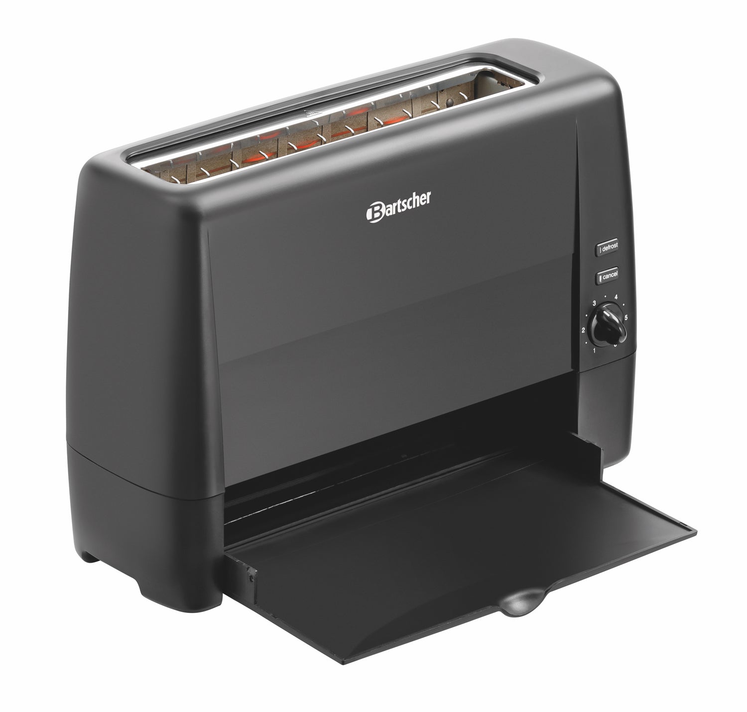 TOASTER OVEN 1300W FOR 2 TOAST TRAY BARTSCHER Power rating 1300 W