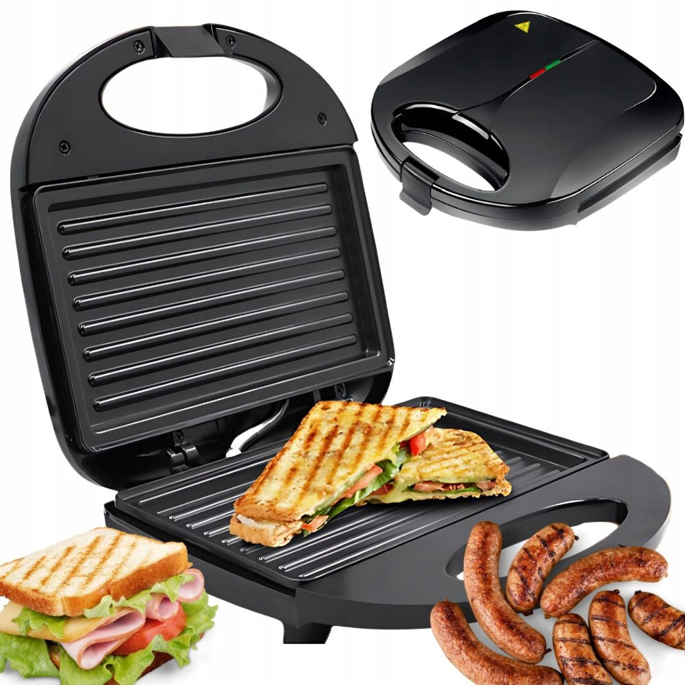 TOASTER OVEN TYPE GRILL FOR SANDWICHES PANINI TORTILLA NON-STICK 750W