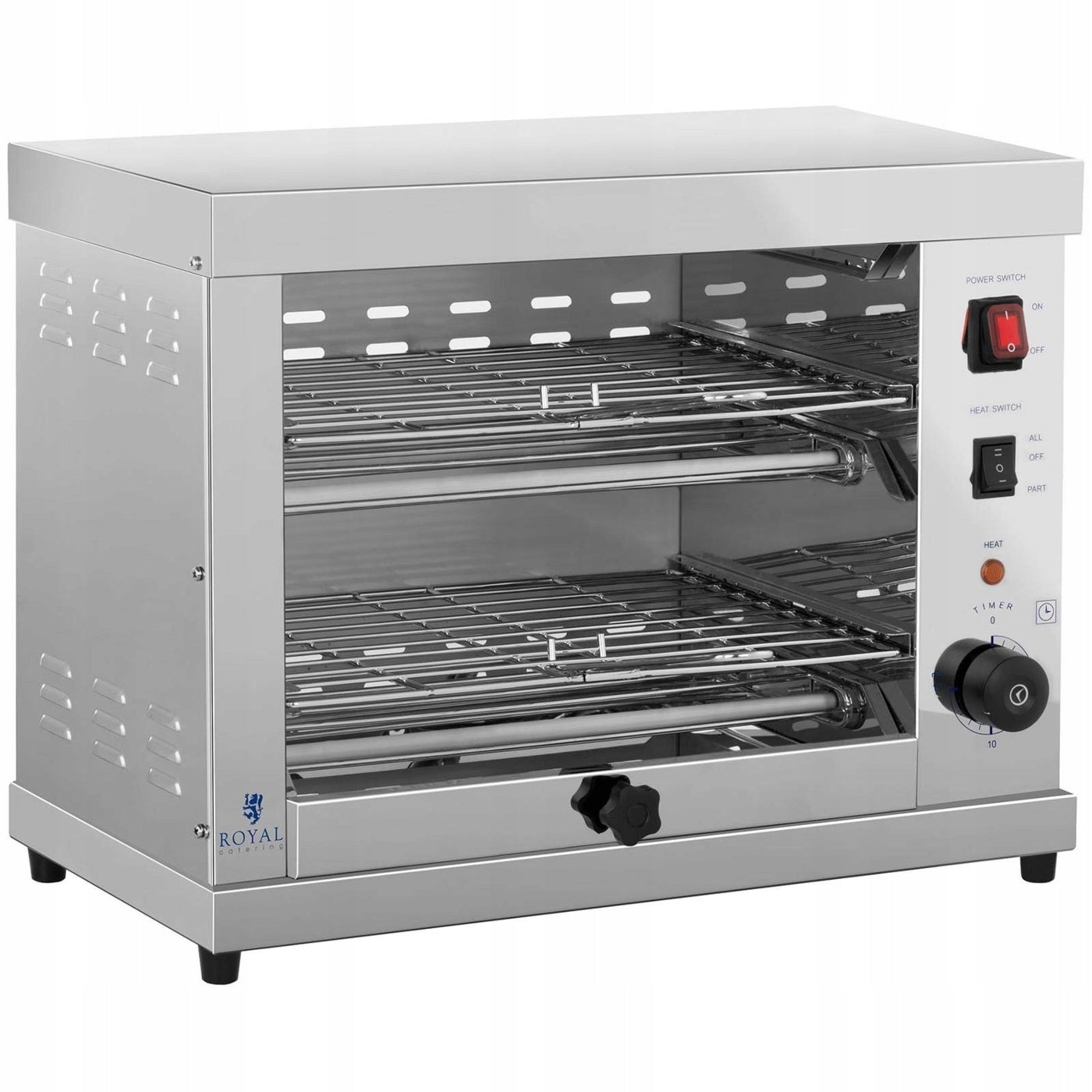 TOASTER SALAMANDER INCISOR GRATE FOR CASSEROLES Brand Royal Catering