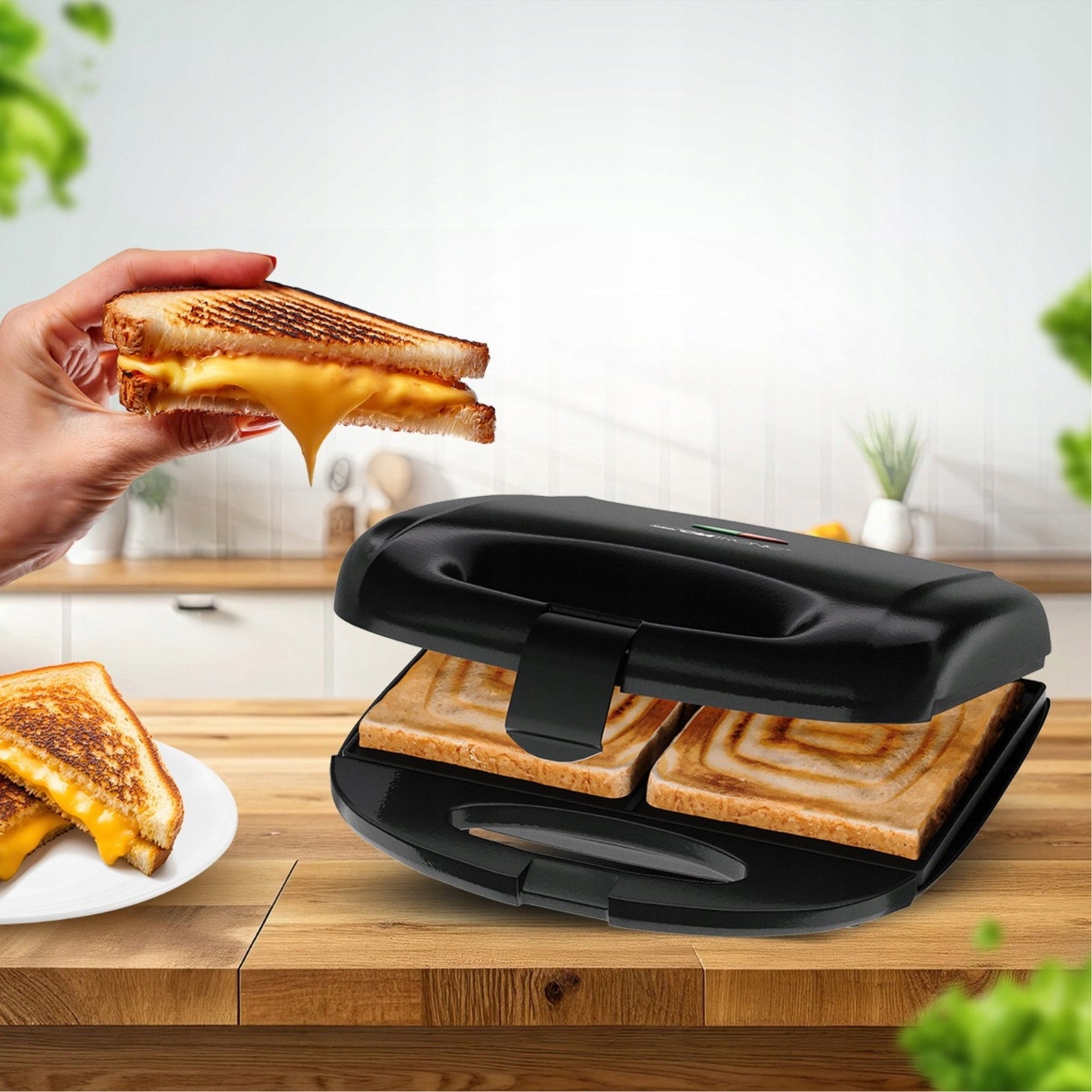 TOASTER SANDWICH FOR TOAST SANDWICHES TOAST sandwich STRONG 820W Manufacturer code 264009
