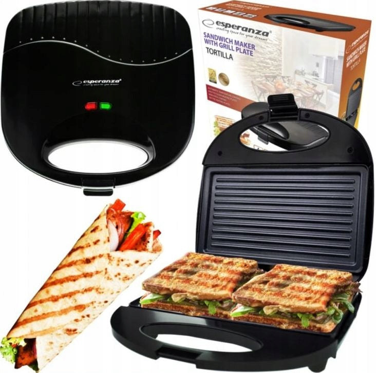 TOASTER SANDWICH GRILL TORTILLA 1000W STRONG