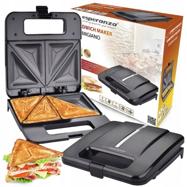 TOASTER SANDWICH NONSTICK COATING 1000W Packaging status original