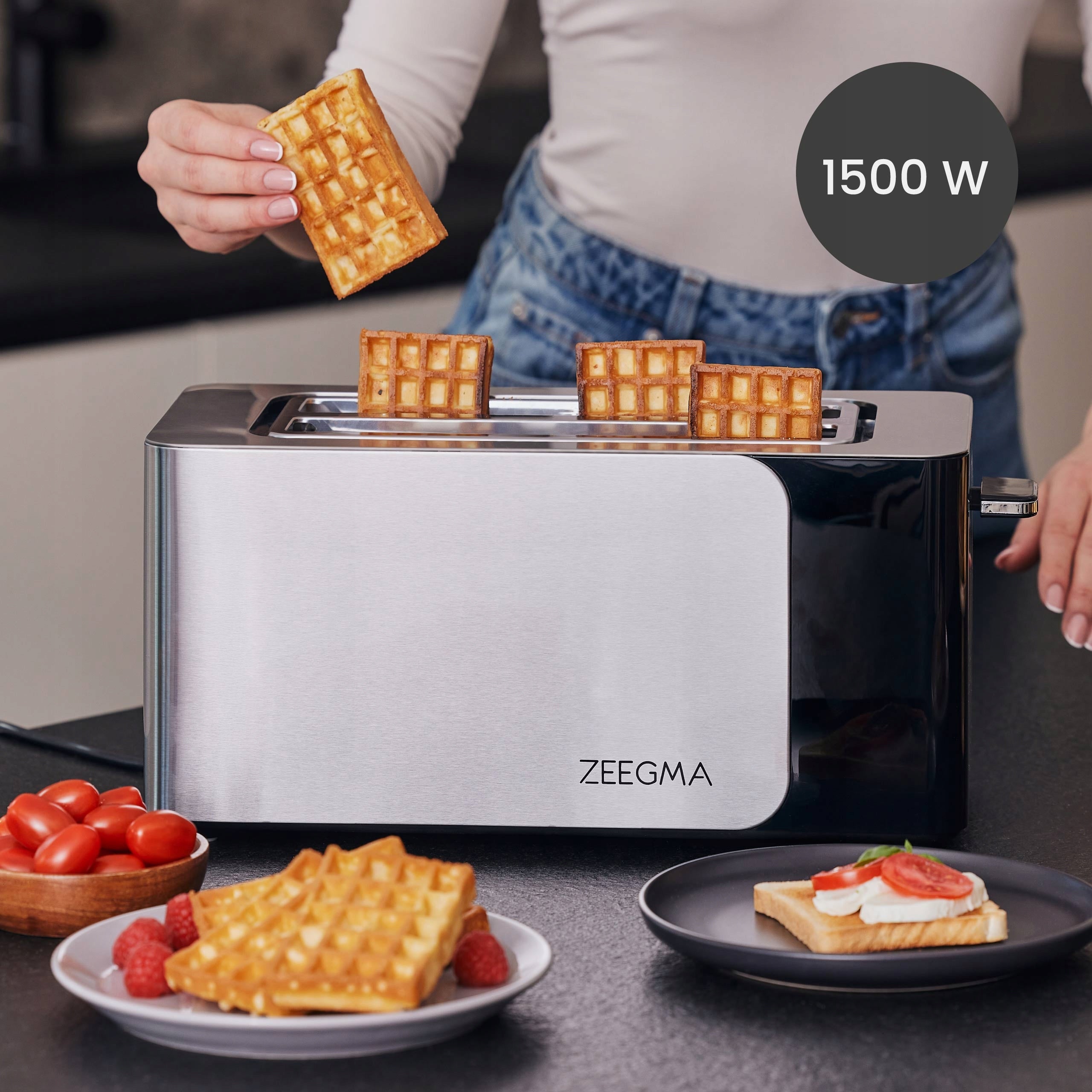 TOASTER SANDWICH TOASTER 4 TOAST SLICES 1500W TOUCH TOAST LED EAN (GTIN) 5903771721684