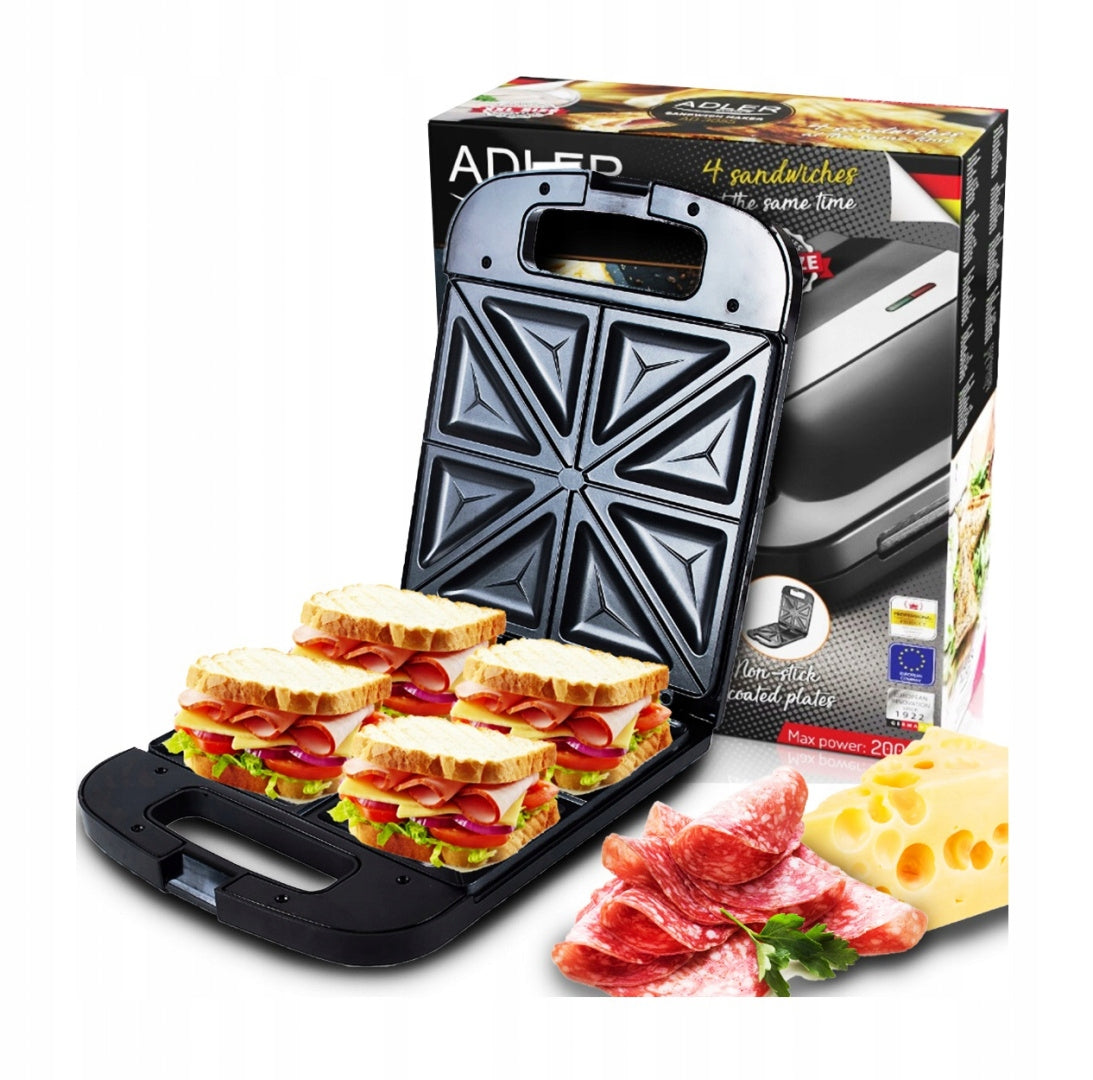 TOASTER SANDWICH TOASTER XXL 4 TOAST SANDWICH