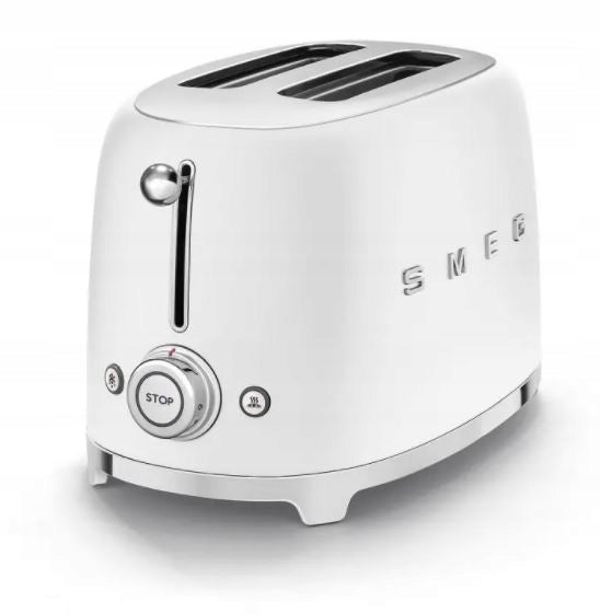 TOASTER SMEG TSF01WHMEU RETRO 50's WHITE MAT 950W Power rating 950 W