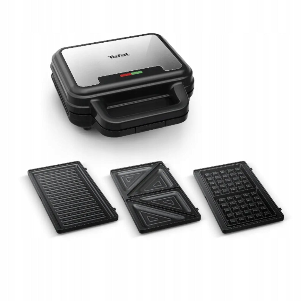 TOASTER TEFAL ULTRACOMPACT SW383D10 3IN1 PANINI WAFFLE SANDWICHES 700W Power rating 700 W