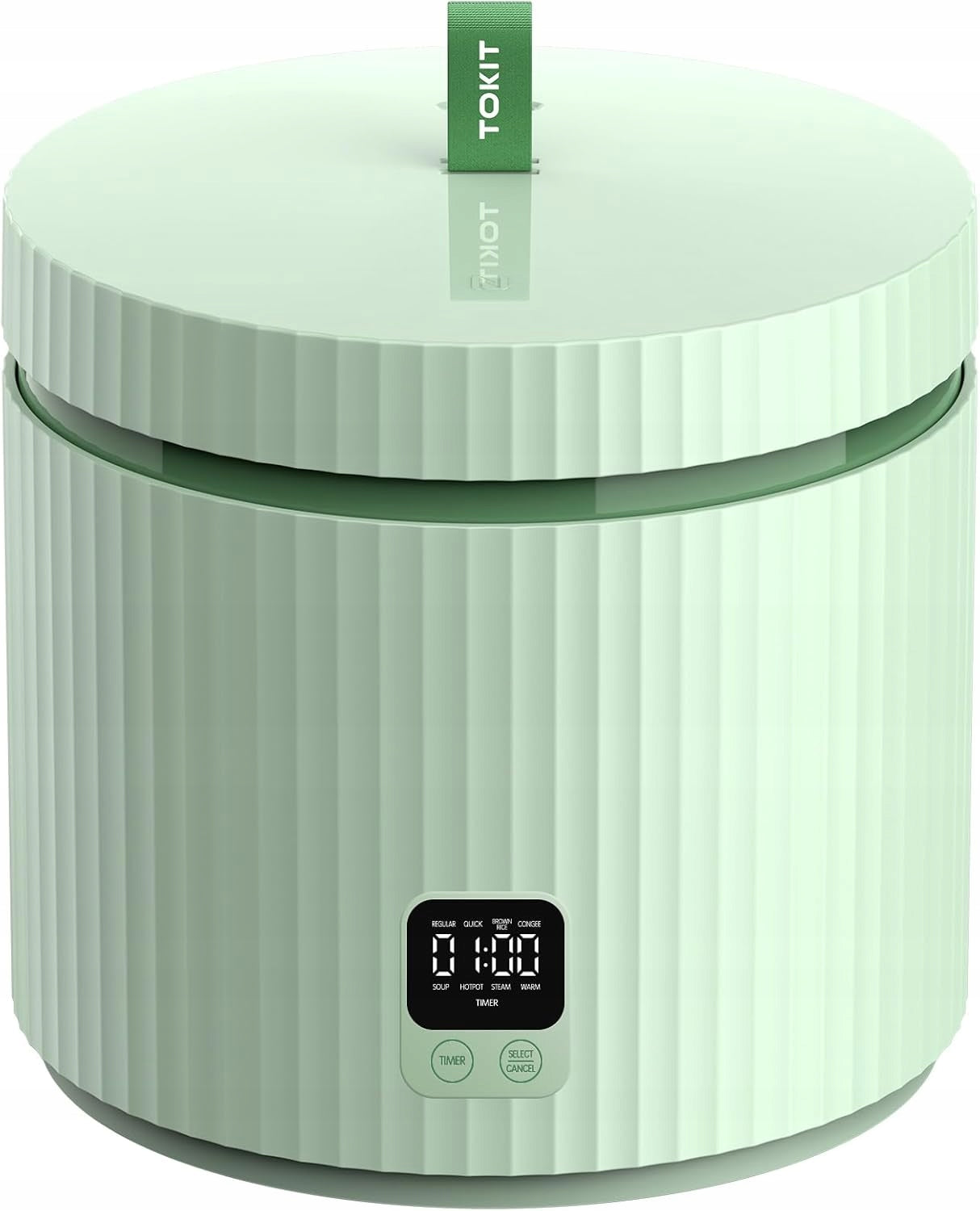 TOKIT PRO MULTIFUNCTION RICE COOKER 1,5L GREEN CERAMIC 400W