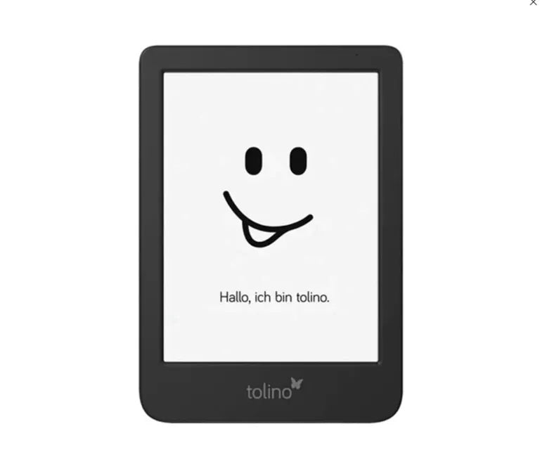 TOLINO SHINE 5 E-BOOK READER TOUCH SCREEN 16 GB WI-FI BLACK