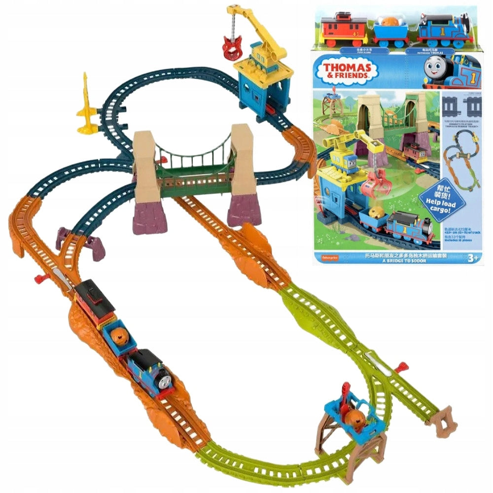TOMEK AND FRIENDS BRIDGE TO HYDROGEN TRACK SET LOCOMOTIVE TOMEK WITH DRIVE