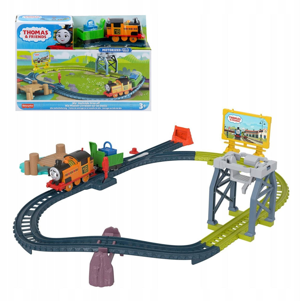 TOMEK AND FRIENDS TRACK SET WITH LOCOMOTIVE NIA FISHER PRICE HGY81 SET
