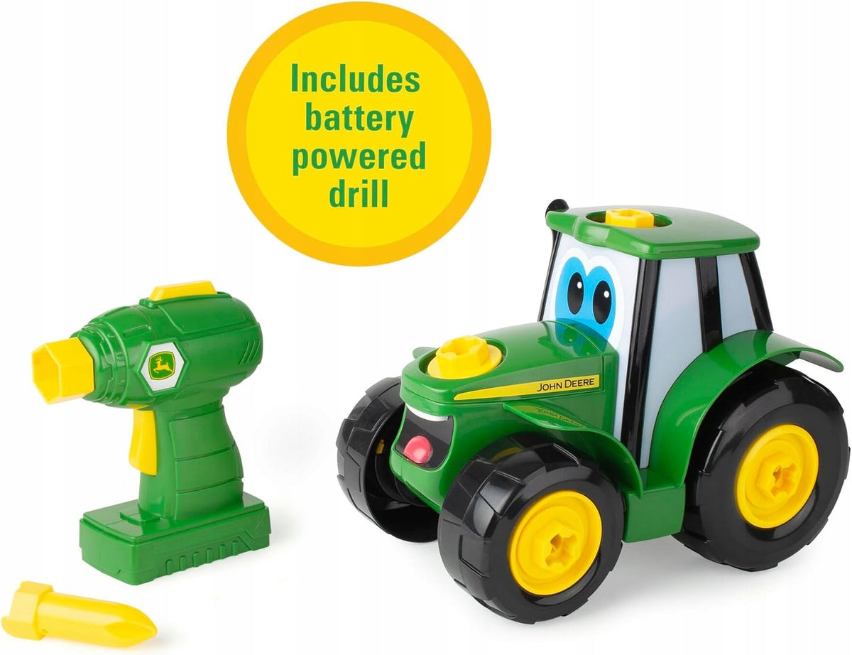 TOMY JOHN DEERE BUILD TRACTOR JOHNNY 46655 SCREWDRIVER DIY KIT Manufacturer code 46655