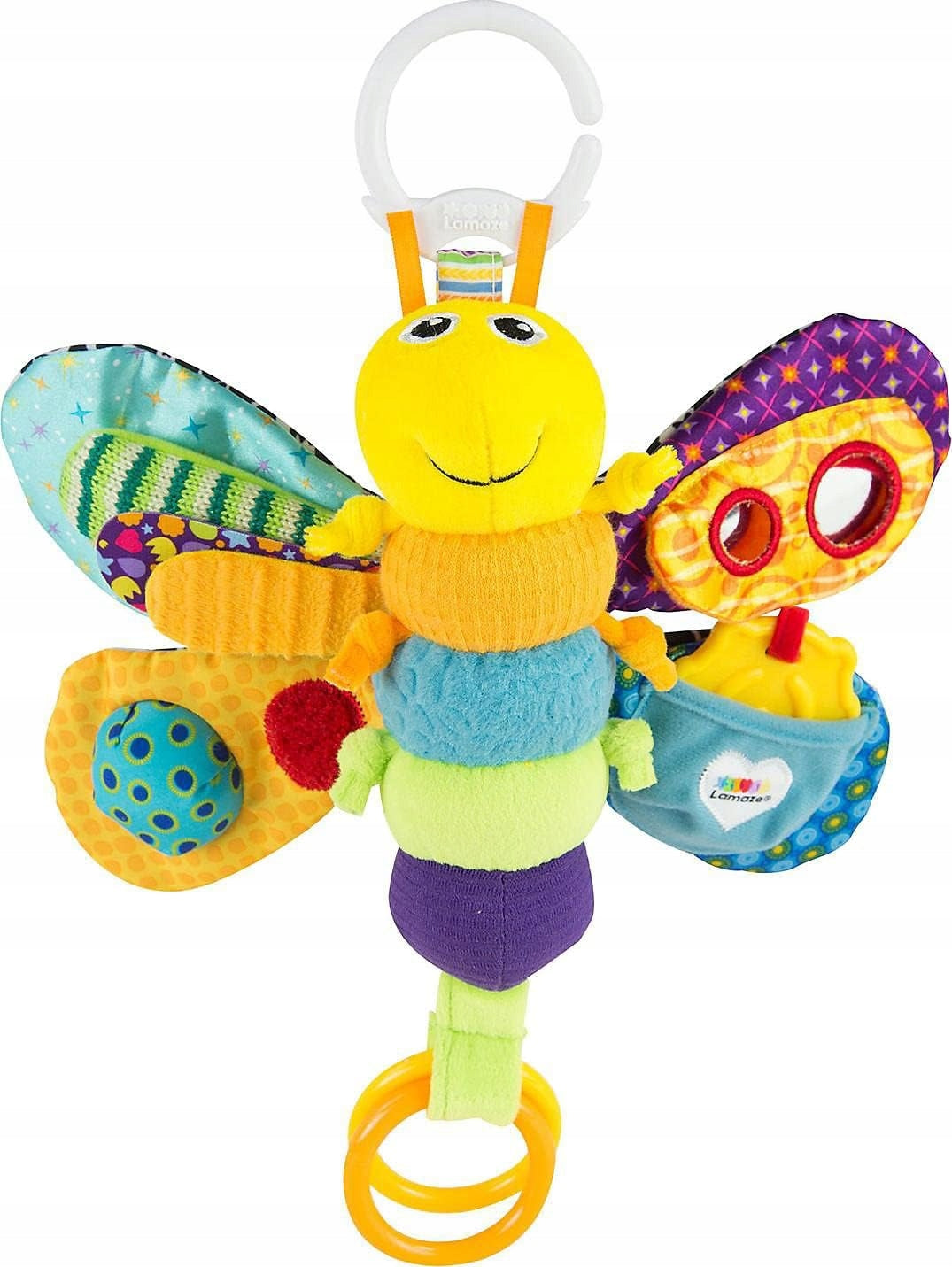 TOMY SENSORY PENDANT BUTTERFLY FREDDIE toy for baby +0m Packaging status original