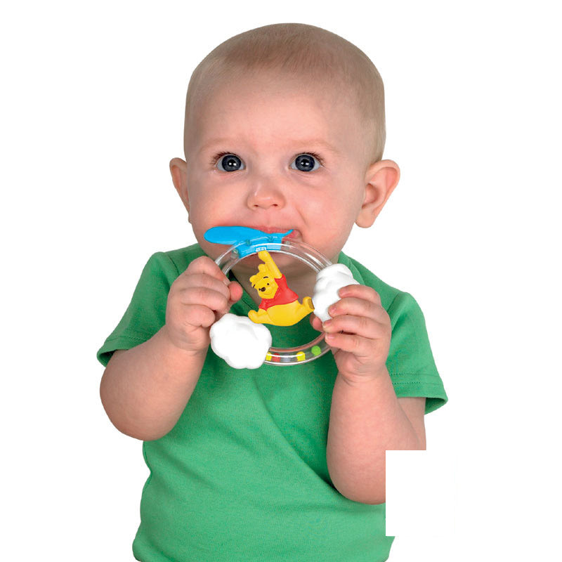 TOMY - TEETHER RATTLE KUBUŚ PUCHATEK Manufacturer code 71859 gryzak kubuś puchatek