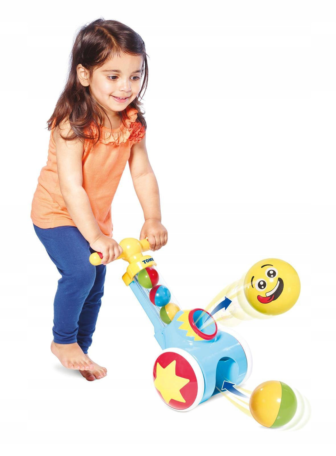TOMY TOOMIES Collector Ball Launcher Pusher Ride-On Manufacturer code 5011666711617