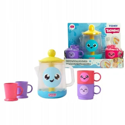 TOMY tea set fun for bath E73860 18m+