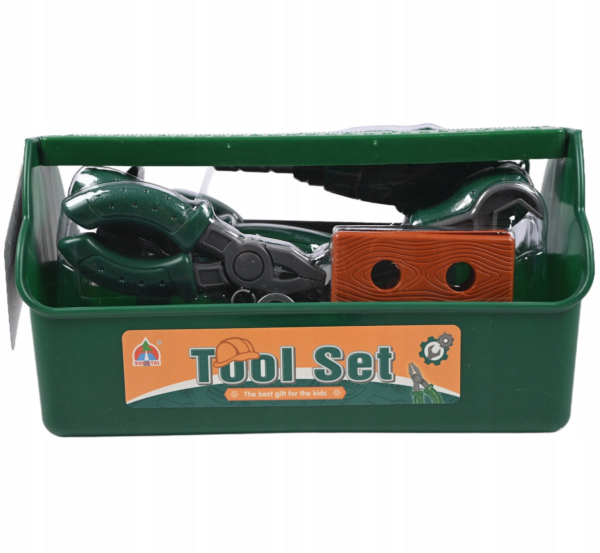 TOOL BOX FOR CHILDREN TOOL SET GREEN SUITCASE Brand Midex