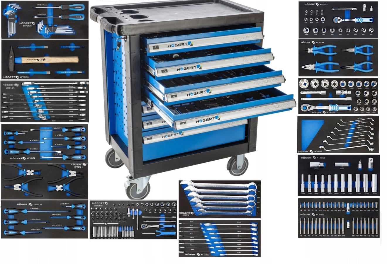 TOOL CABINET WITH EQUIPMENT 252 EL. HT7G058