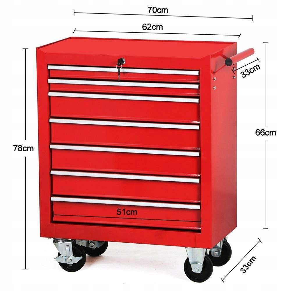 TOOL CABINET WORKBENCH LOCKABLE TOOL CABINET 7 DRAWERS Manufacturer code SN7DAT13