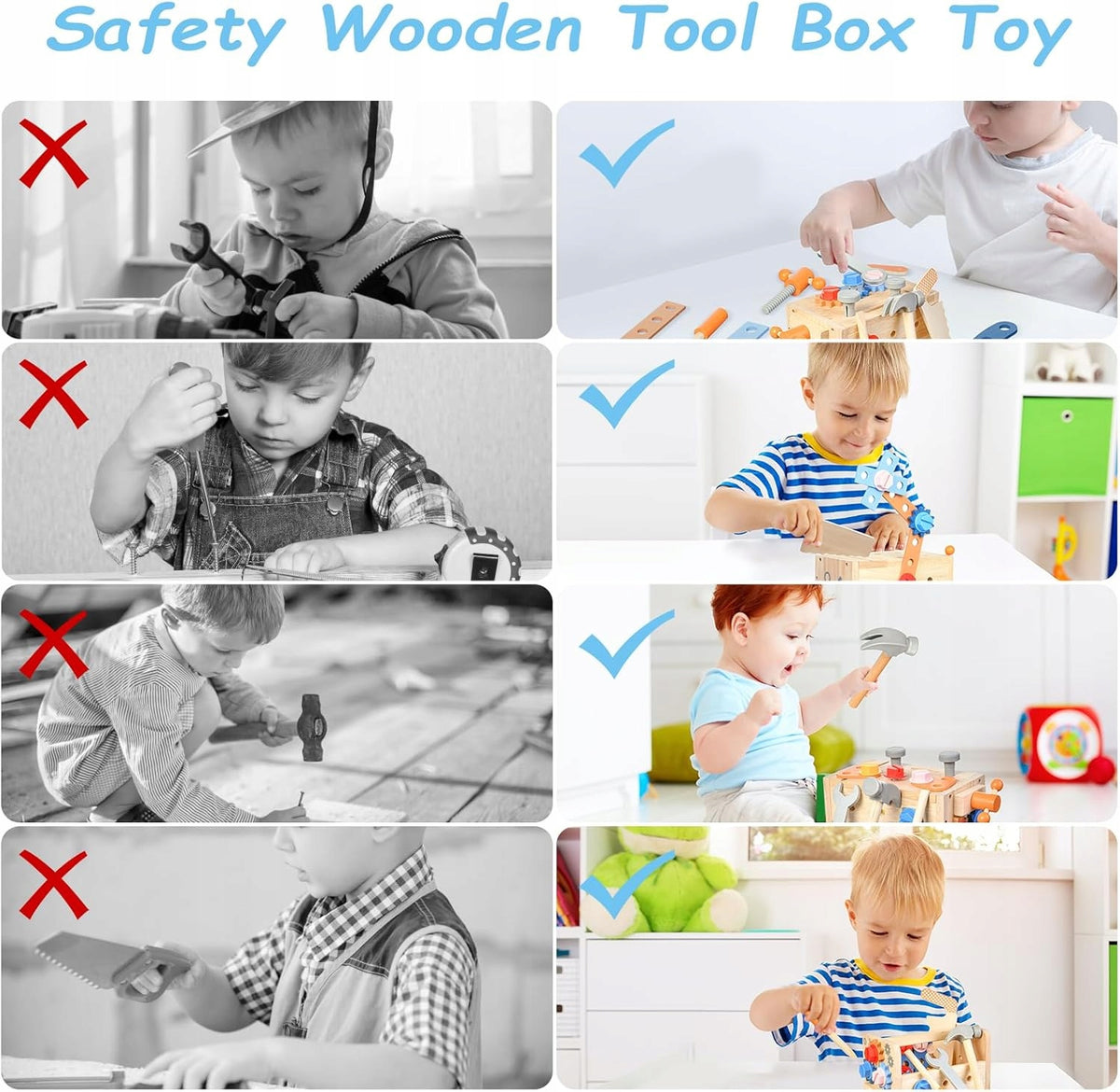 TOOL CASE WITH TOOLS FOR BABY SORTER Montessori GIFT Brand no brand