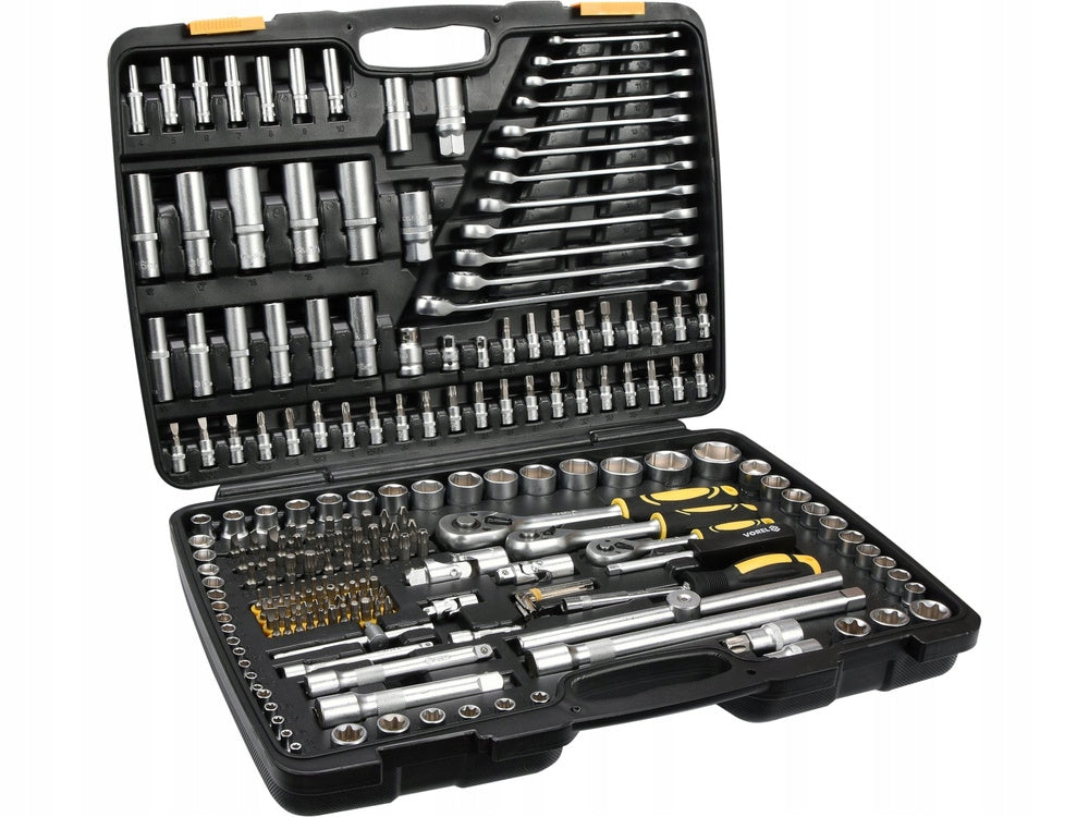 TOOL KIT 1/2" 216EL. RATCHET EXTENSION CAPS BITS XXL 58700 Manufacturer code 58700