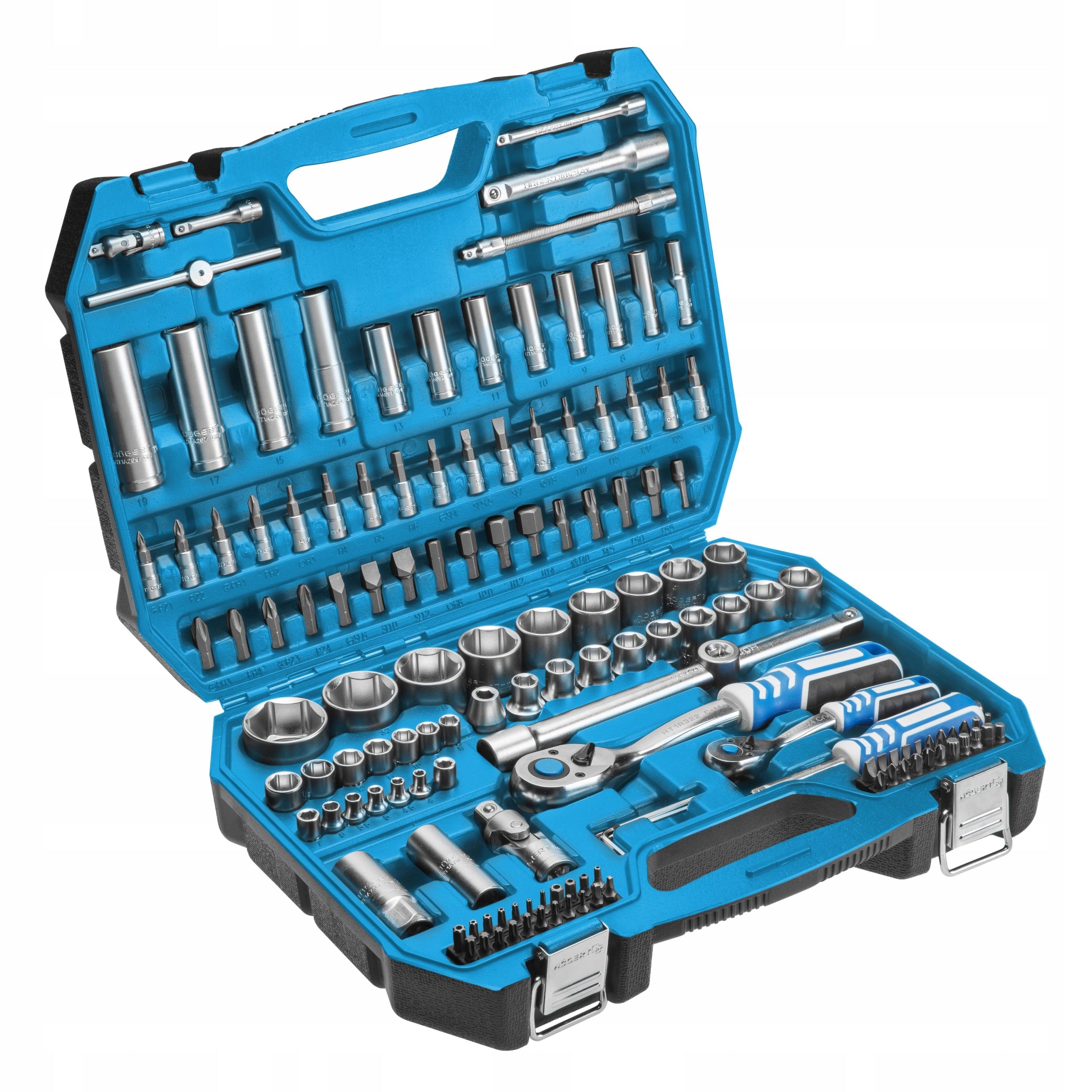 TOOL SET 144 PCS, TWO-TONE SUITCASE