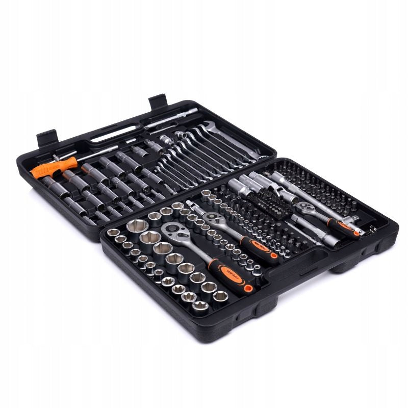 TOOL SET 219EL. SOCKET WRENCHES KD10470 Packaging status original