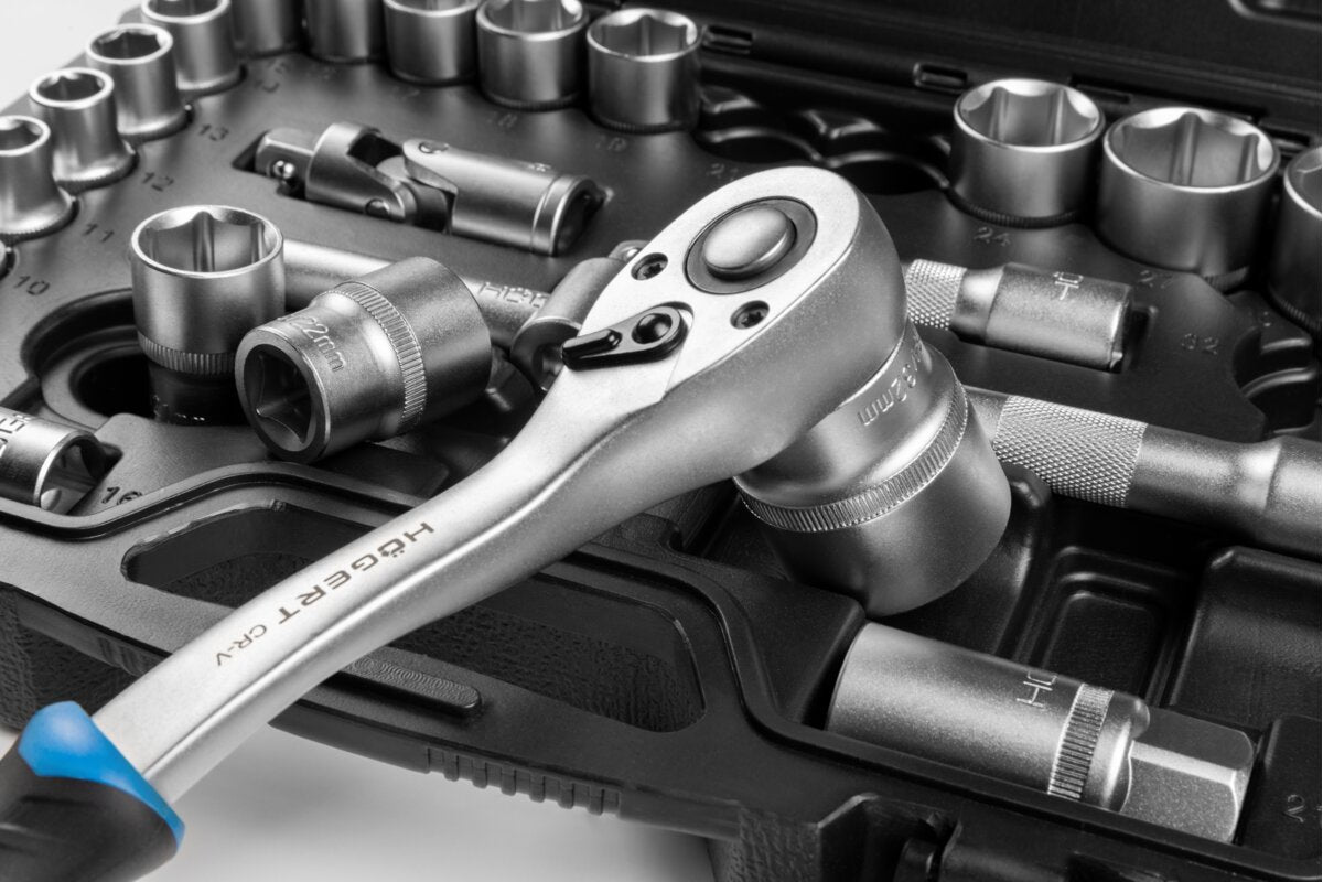 TOOL SET 24 EL. CRV 1/2 8-32 Brand Hoegert Technik