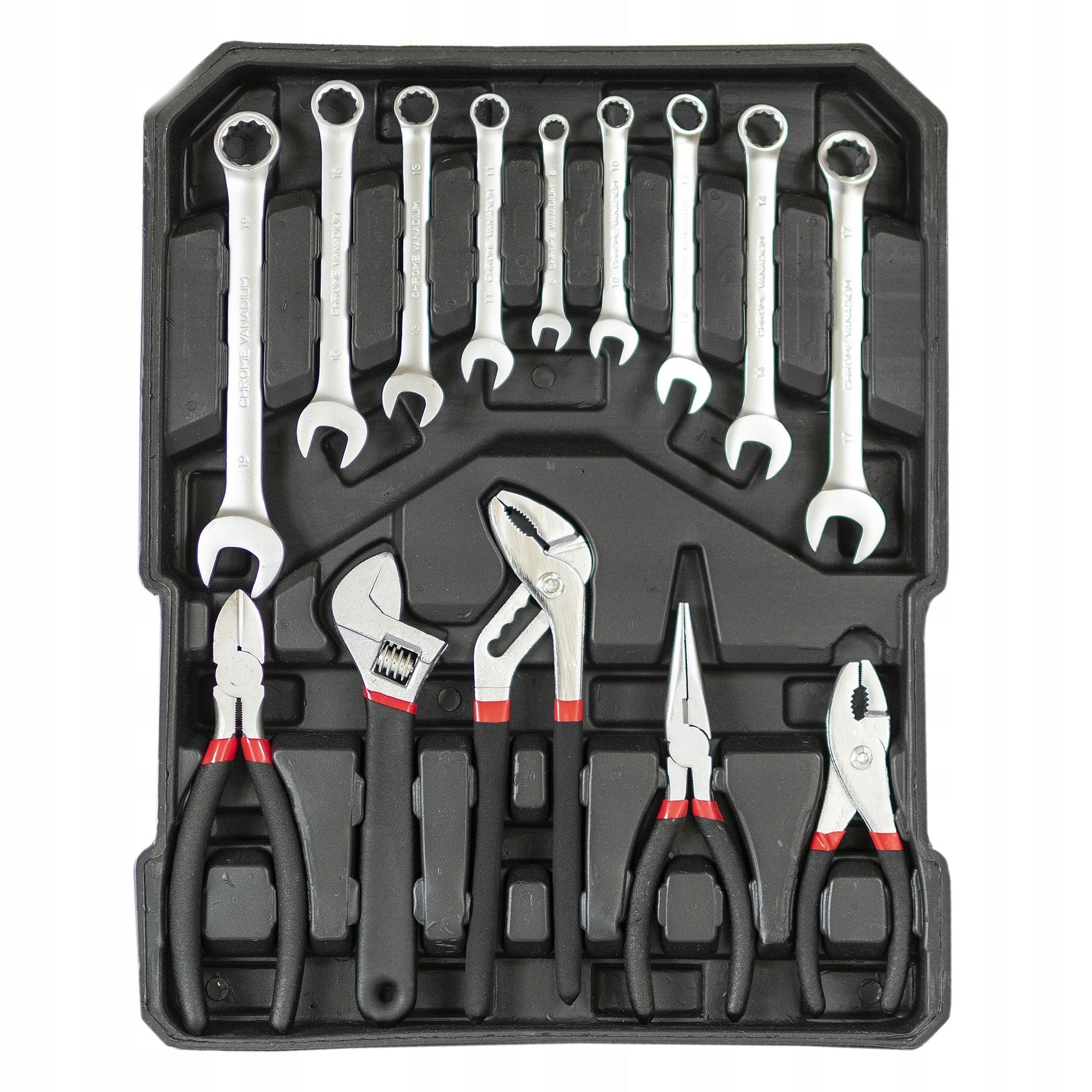 TOOL SET 419 EL TRANSPORT CASE WHEELS KEYS FLAT CAPS Manufacturer code Walizka Z Narzędziami Prezent Klucze