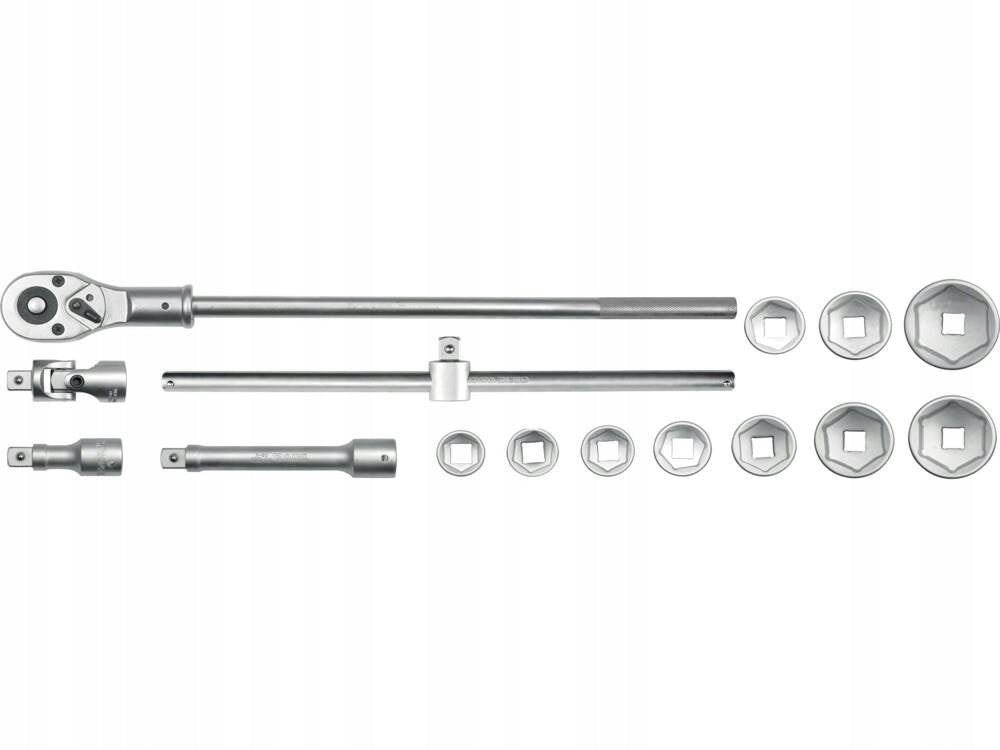 TOOL SET OF SOCKET WRENCHES 3/4 15 ELEMENTS YATO YT-1334 Manufacturer code YT-1334