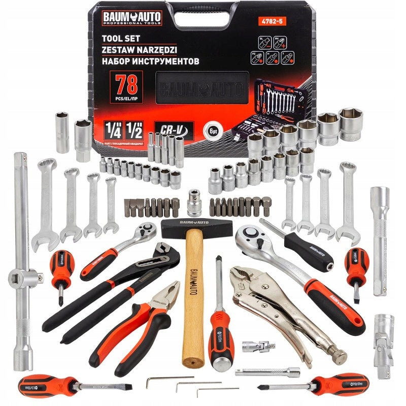TOOL SET SOCKET WRENCHES RATCHETS SOCKET BITS 78EL
