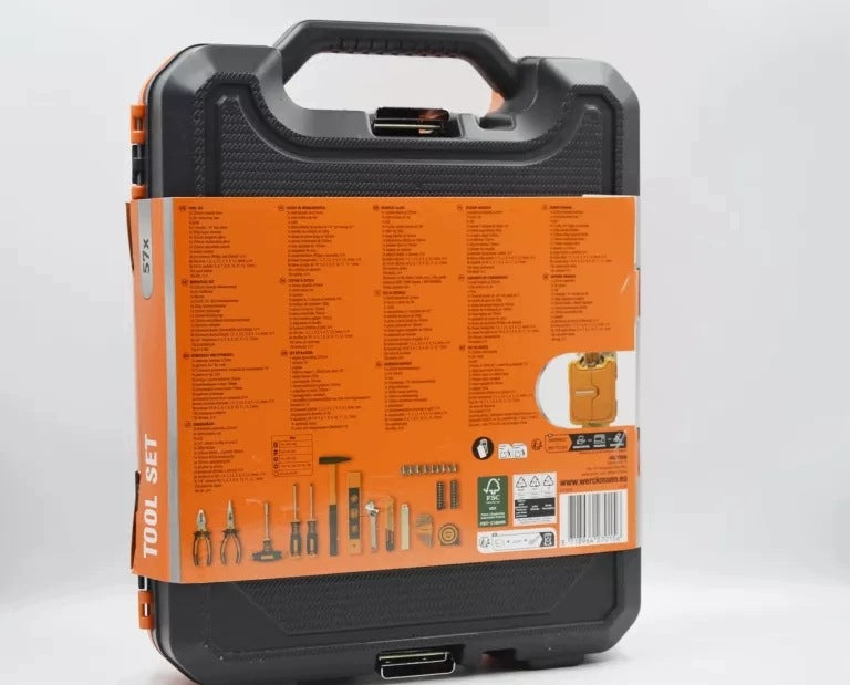 TOOL SET WERCKMANN 57 ELEMENTS IN A SUITCASE Manufacturer code 3015638