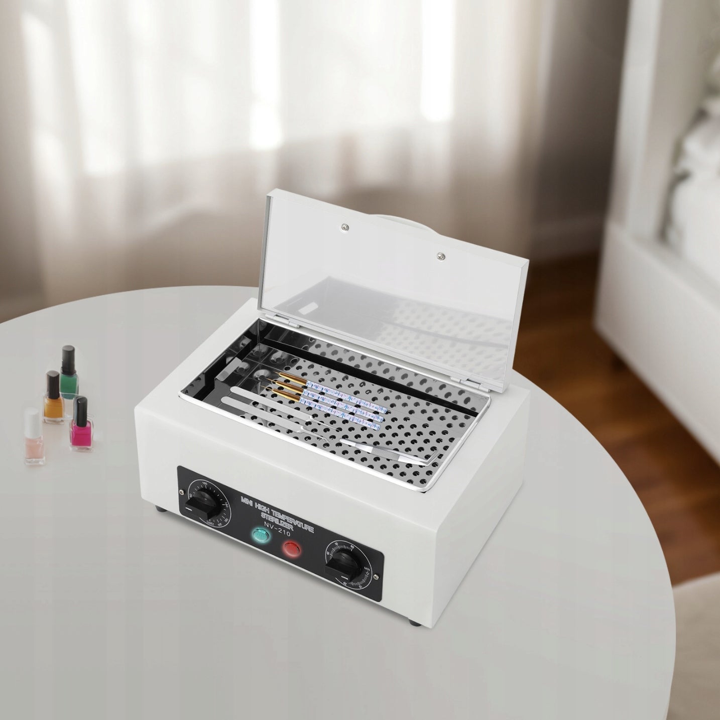 TOOL STERILIZER 300W 200°C FOR NAIL MANICURE COSMETIC TIMER Brand no brand