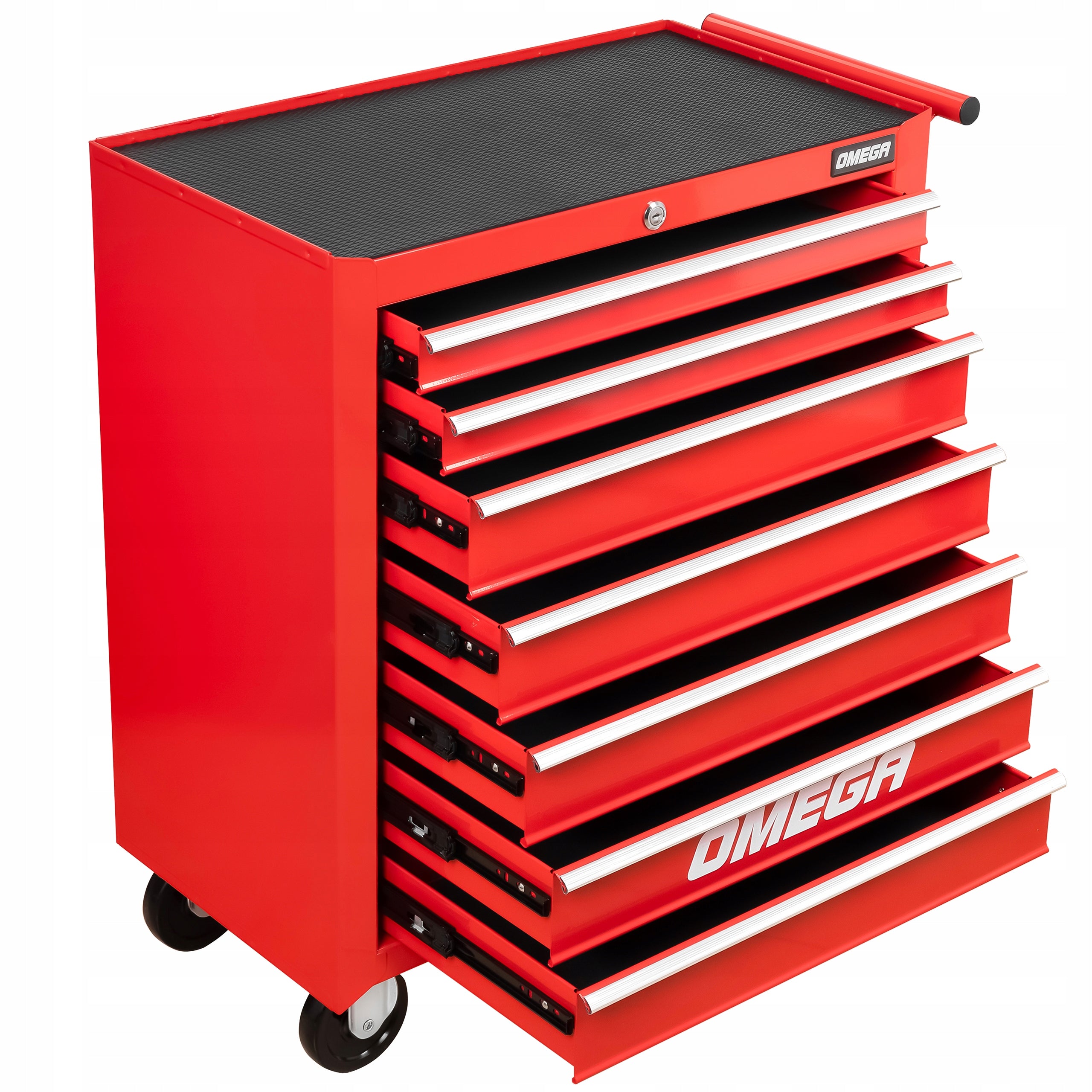 TOOL TROLLEY WORKSHOP CABINET ON WHEELS MOBILE 7 DRAWERS FR4027C Brand Farys