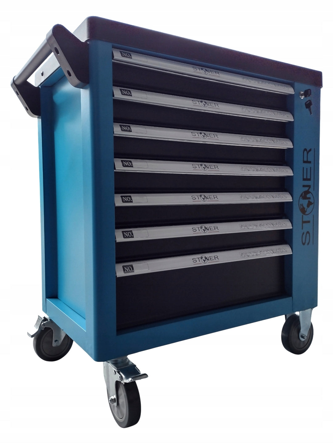 TOOL TROLLEY WORKSHOP TOOL CABINET WITH EQUIPMENT 251 ele. Brand Stoner