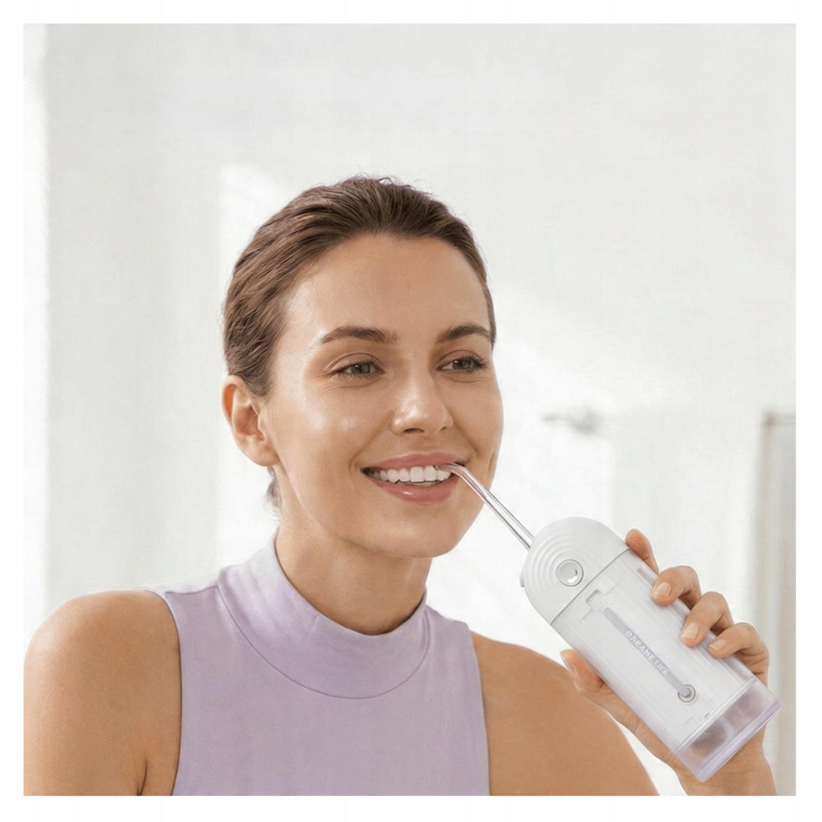 TOOTH IRRIGATOR DREAME T02 PRO DENTAL WIRELESS UV STERILIZATION Color white