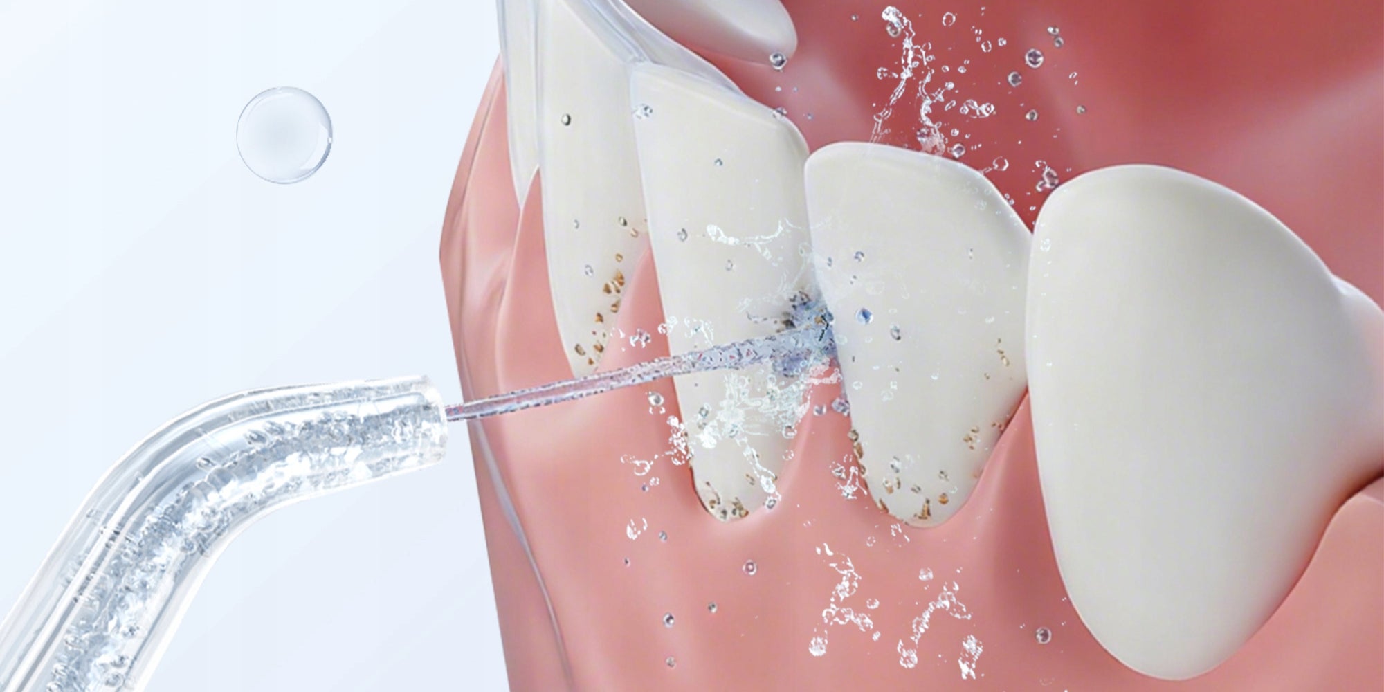 TOOTH IRRIGATOR DREAME T02 PRO DENTAL WIRELESS UV STERILIZATION Model Life T02 Pro Biały
