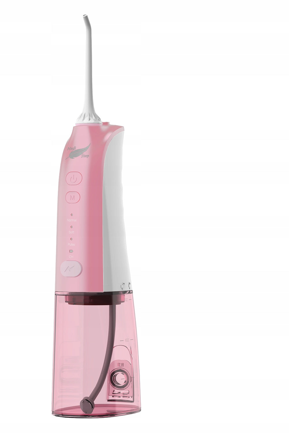 TOOTH IRRIGATOR PINK WIRELESS PULSED DENTAL 4 MODES 5 Brand Medi Sleep